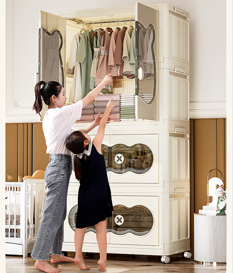 Wardrobe with Cabinet