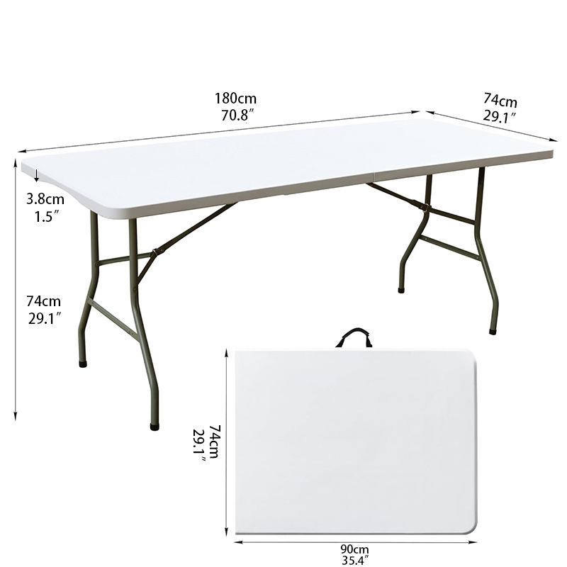 6 Feet Folding Table